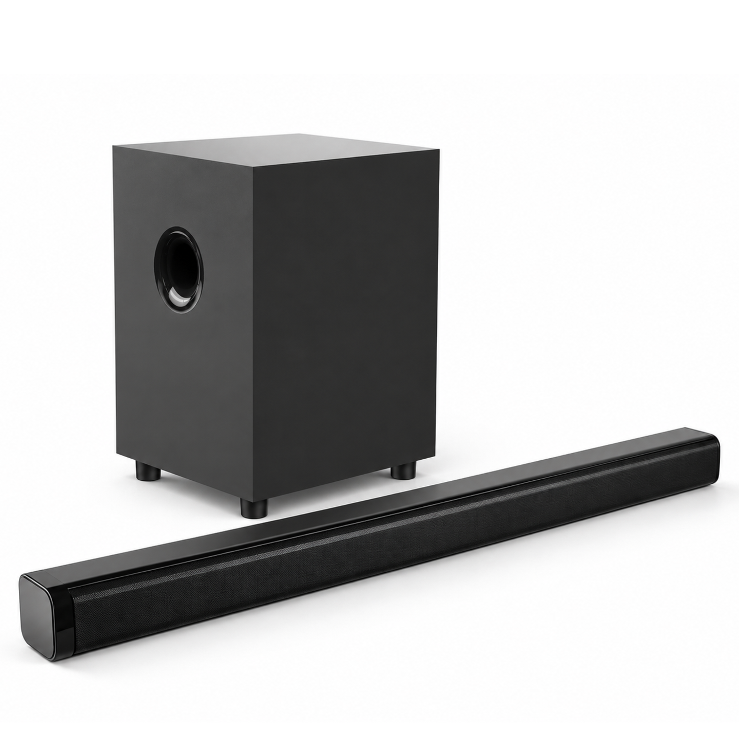 TOPTECH KIK-102 38 inch Bluetooth Soundbar with Subwoofer, Wall-Mountable Home Audio