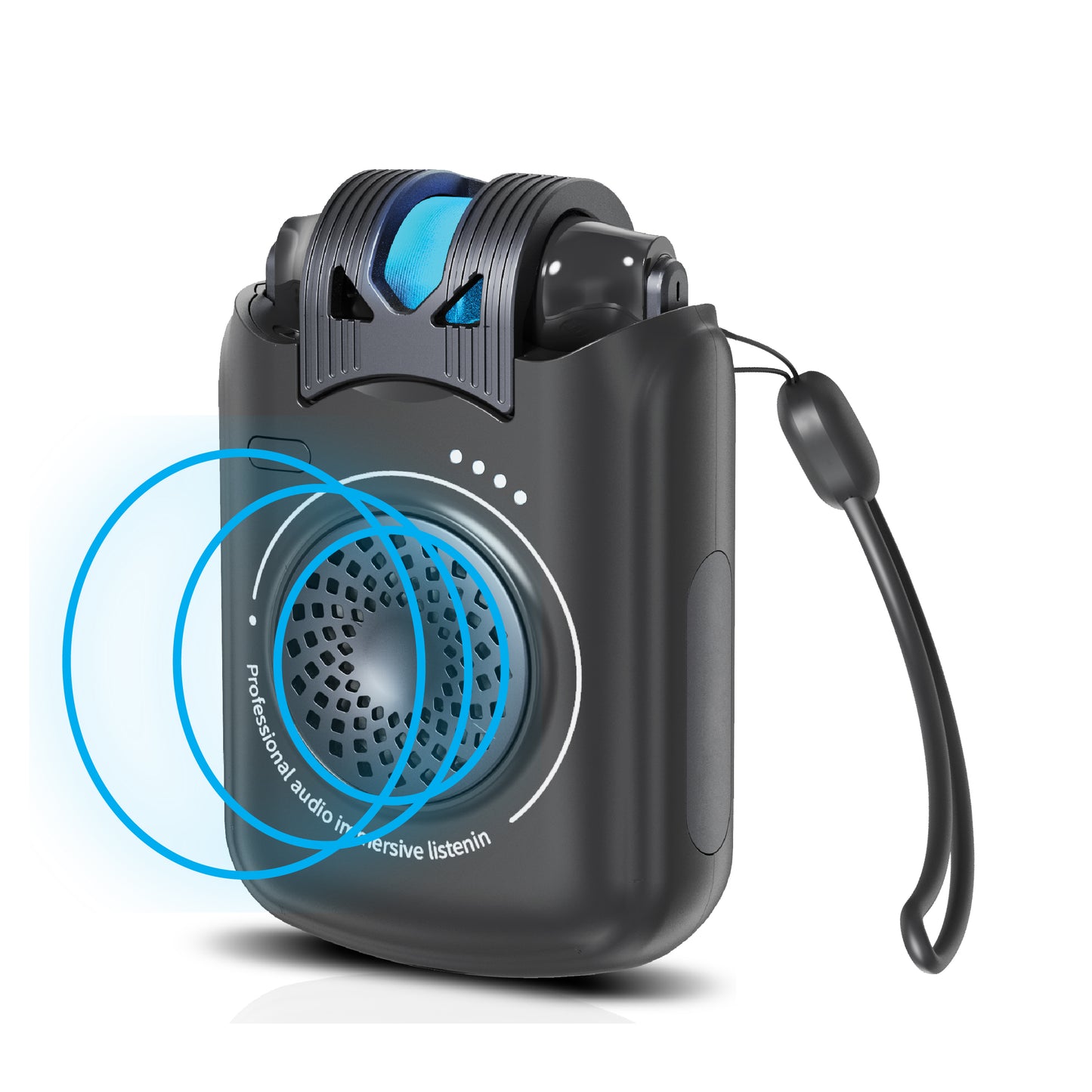 RCA TUNE-98 2-in-1 Bluetooth Speaker with Built-In True Wireless Earbuds