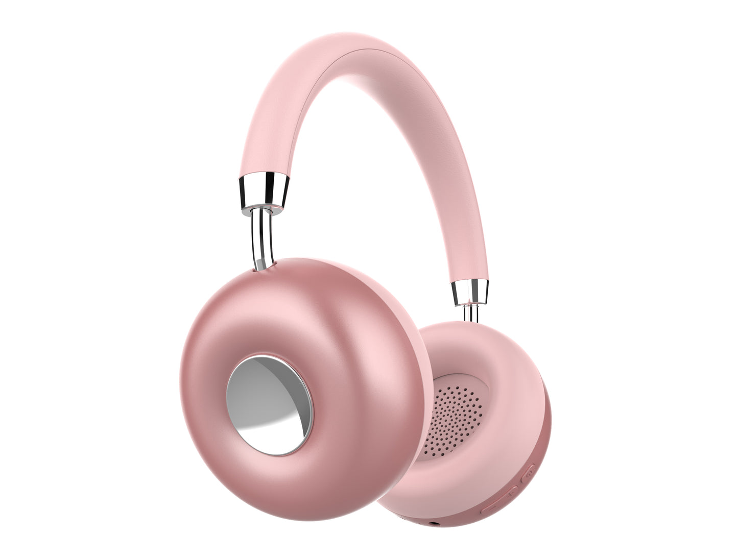 RCA WAVE-50 Wireless Over-Ear Headphones with Built-In Mic, Voice Assistant & 90° Rotating Ear Cups