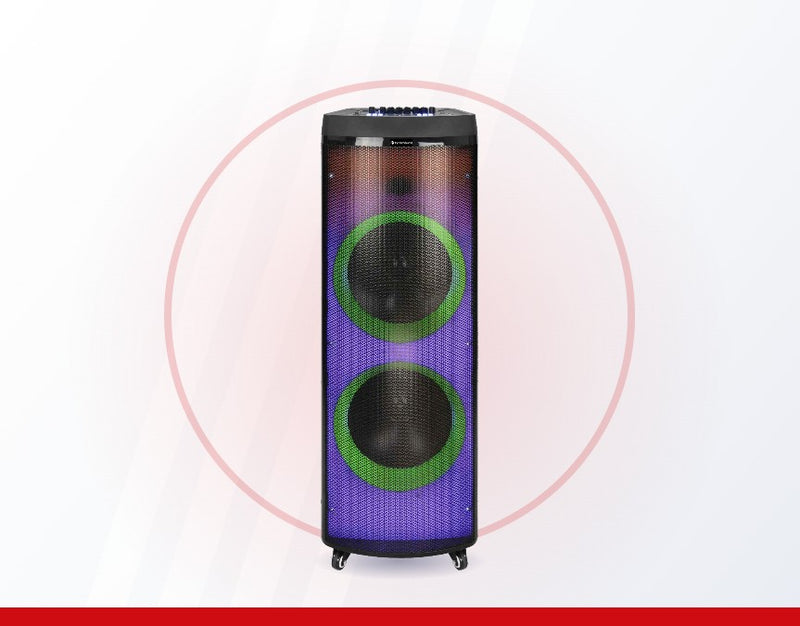 Light that moves with the music.
