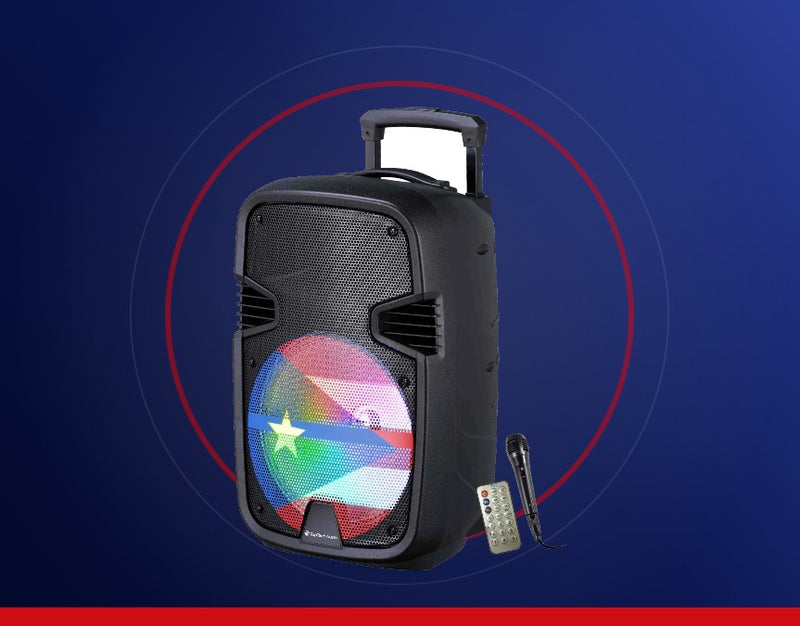 Bluetooth plus USB, micro SD card and FM radio.