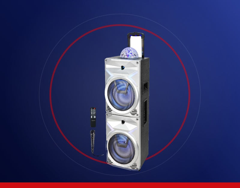 Bluetooth plus USB, micro SD card and FM radio.