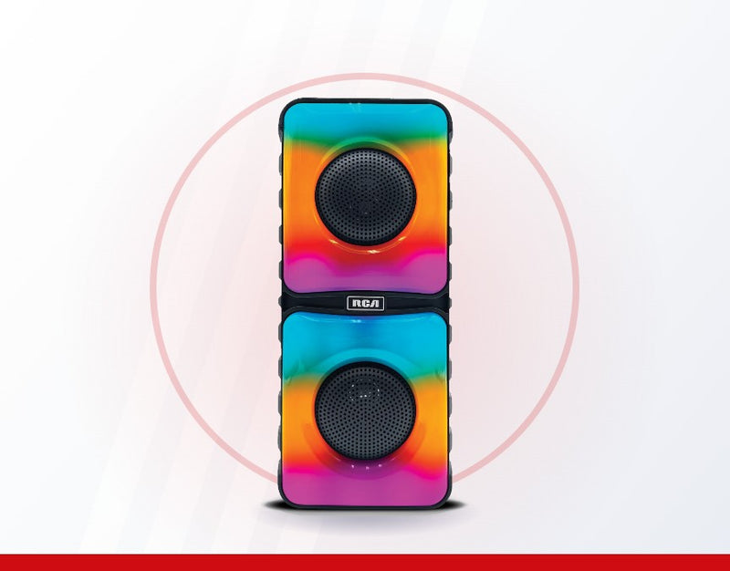 Sound that fills the room.