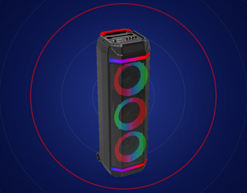 Lighting and knobs in one panel.