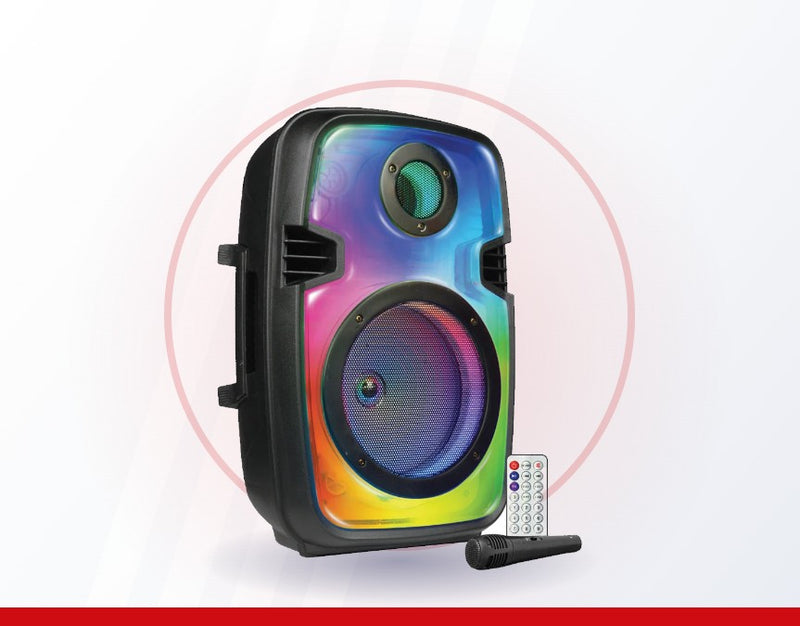 Turn any room into a stage.