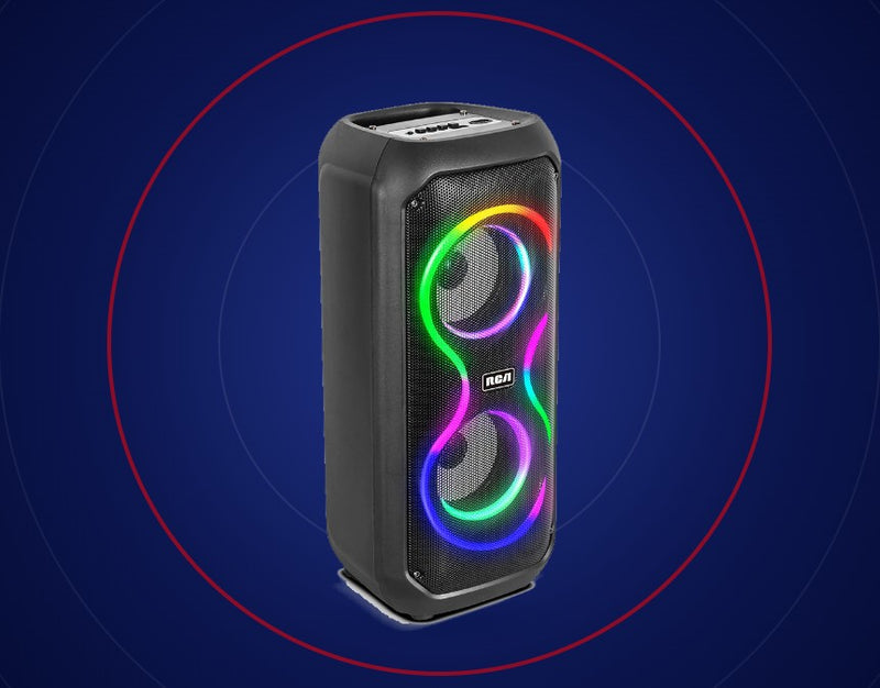 Balanced audio, lit up.