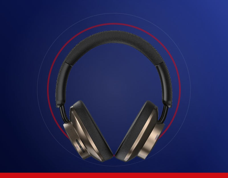 Fabric and Metallic Finish with 3D Ear Cushions