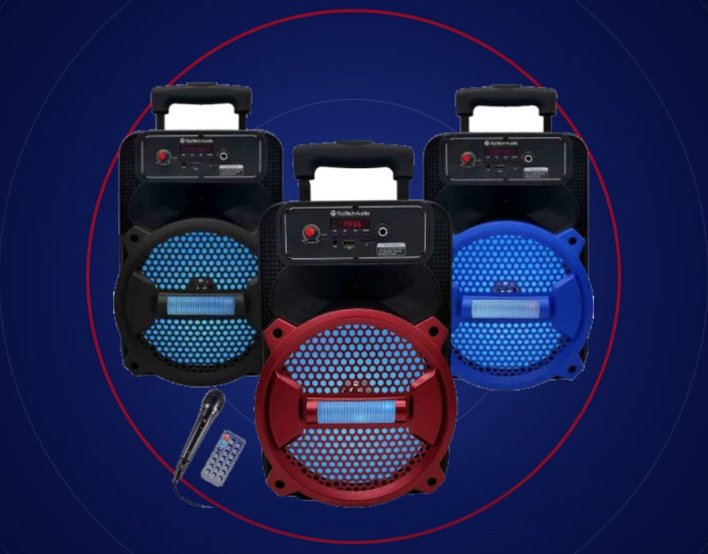 Stereo sound, outdoor scale.