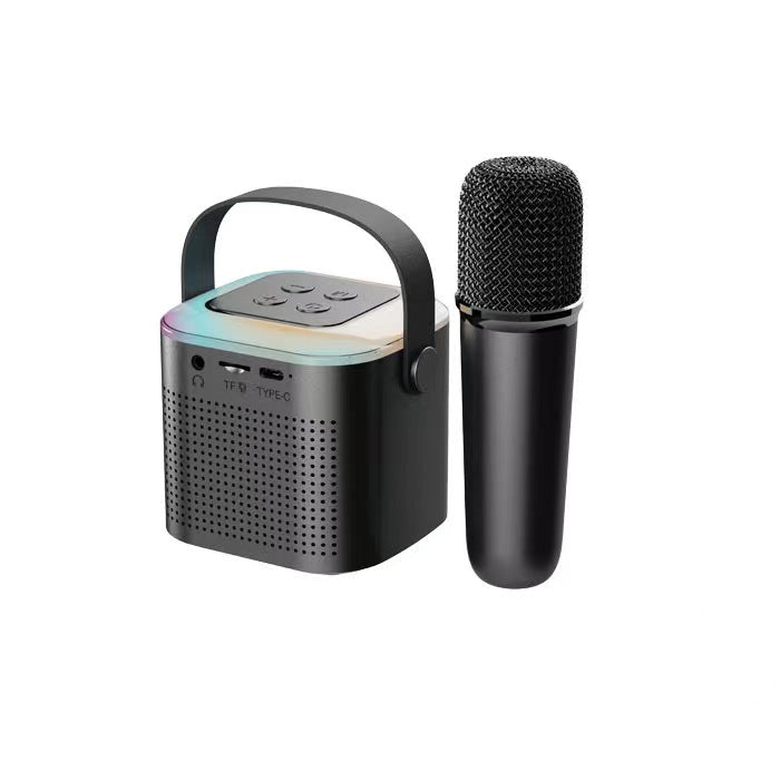 RCA Disco-105 Bluetooth Speaker with Wireless Mic, Echo Effect & 1200mAh Battery