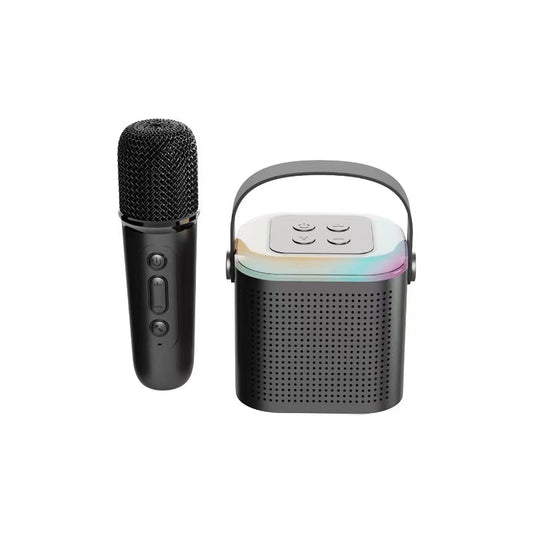 RCA Disco-105 Bluetooth Speaker with Wireless Mic, Echo Effect & 1200mAh Battery