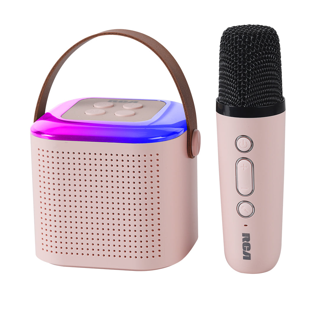 RCA Disco-105 Bluetooth Speaker with Wireless Mic, Echo Effect & 1200mAh Battery