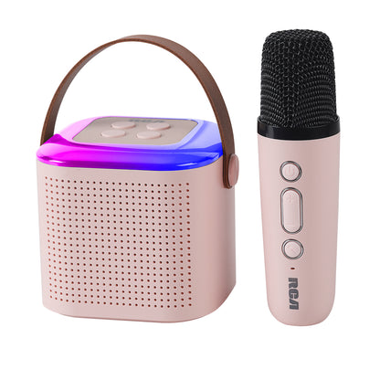 RCA Disco-105 Bluetooth Speaker with Wireless Mic, Echo Effect & 1200mAh Battery