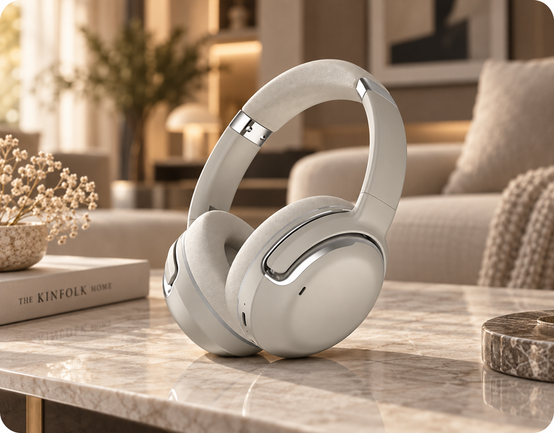 40mm Drivers and Soft 3D Ear Cushion
