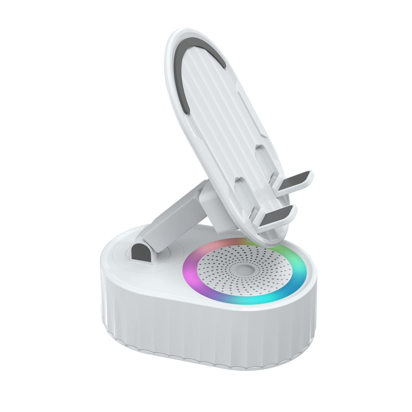 TOPTECH S50BT Bluetooth Speaker with 360° Phone Holder, Wireless Induction & RGB Lights