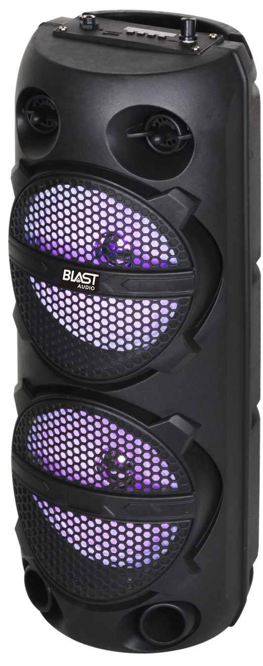 Fully Amplified Portable 3500 Watts Peak Power 2x6” Speaker