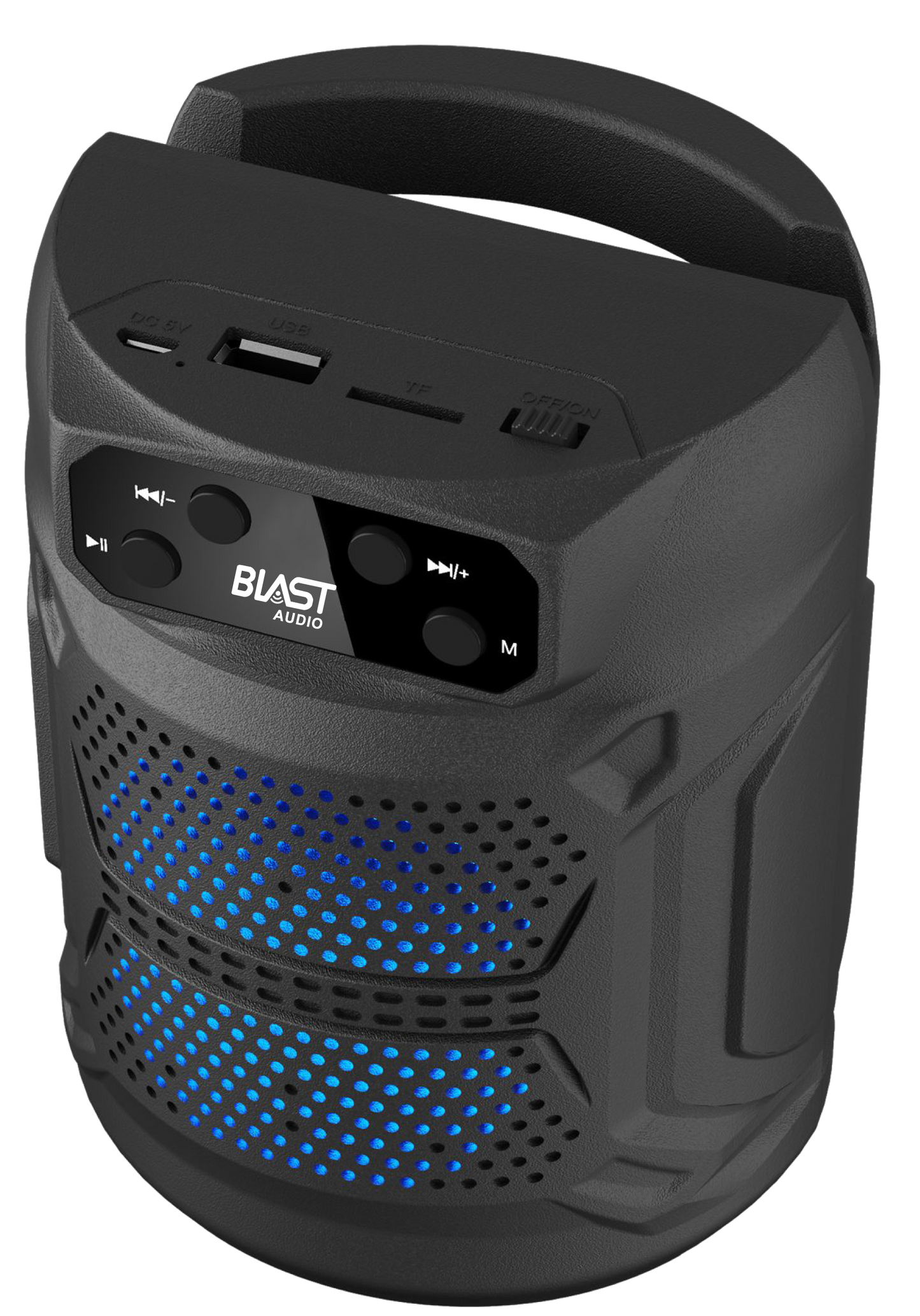 Fully Amplified Portable 500 Watts Peak Power 3” Speaker