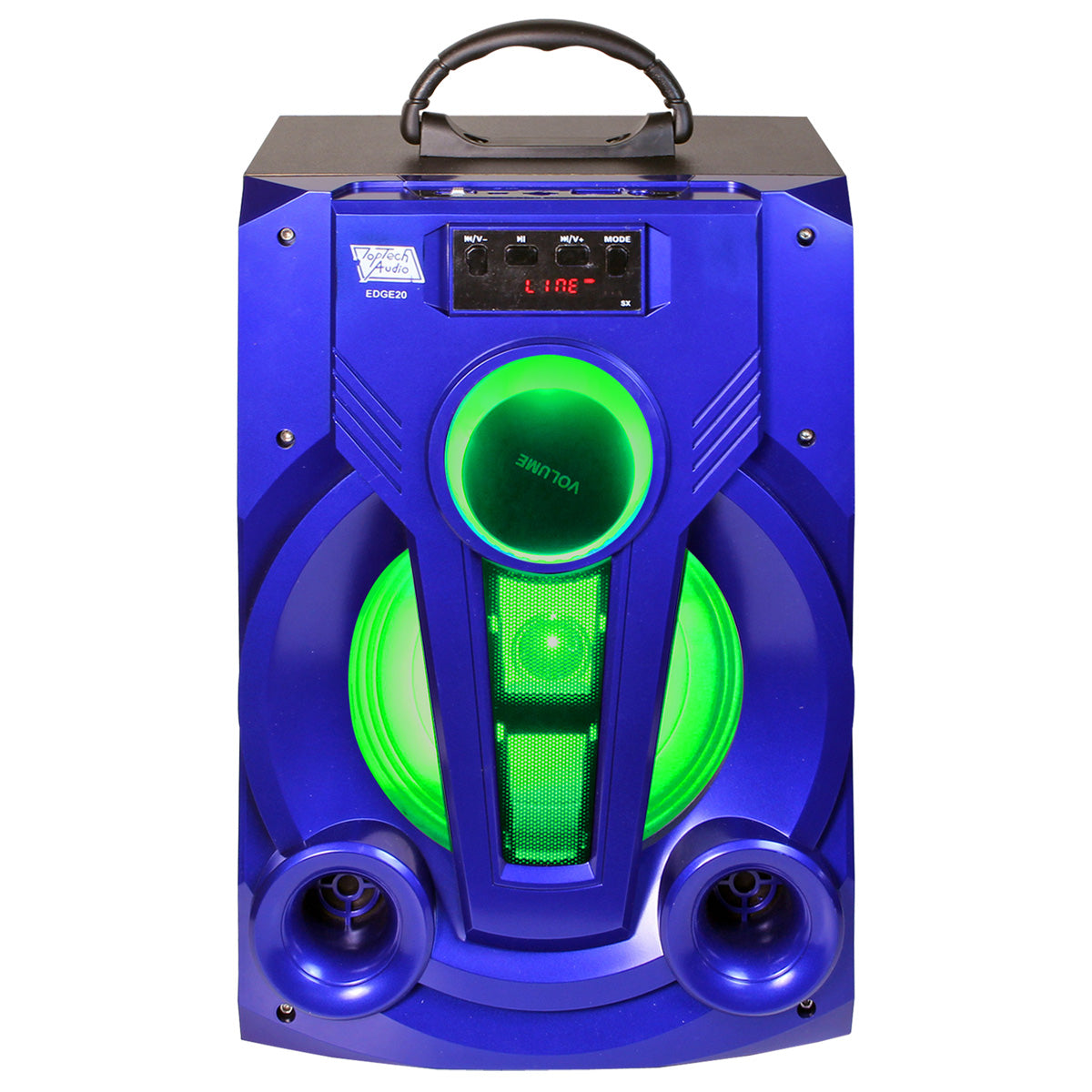 600 Watts Fully Powered Portable Multimedia Speaker with USB/SD & FM Radio