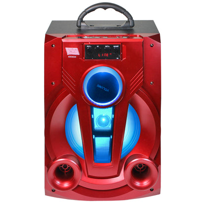 600 Watts Fully Powered Portable Multimedia Speaker with USB/SD & FM Radio