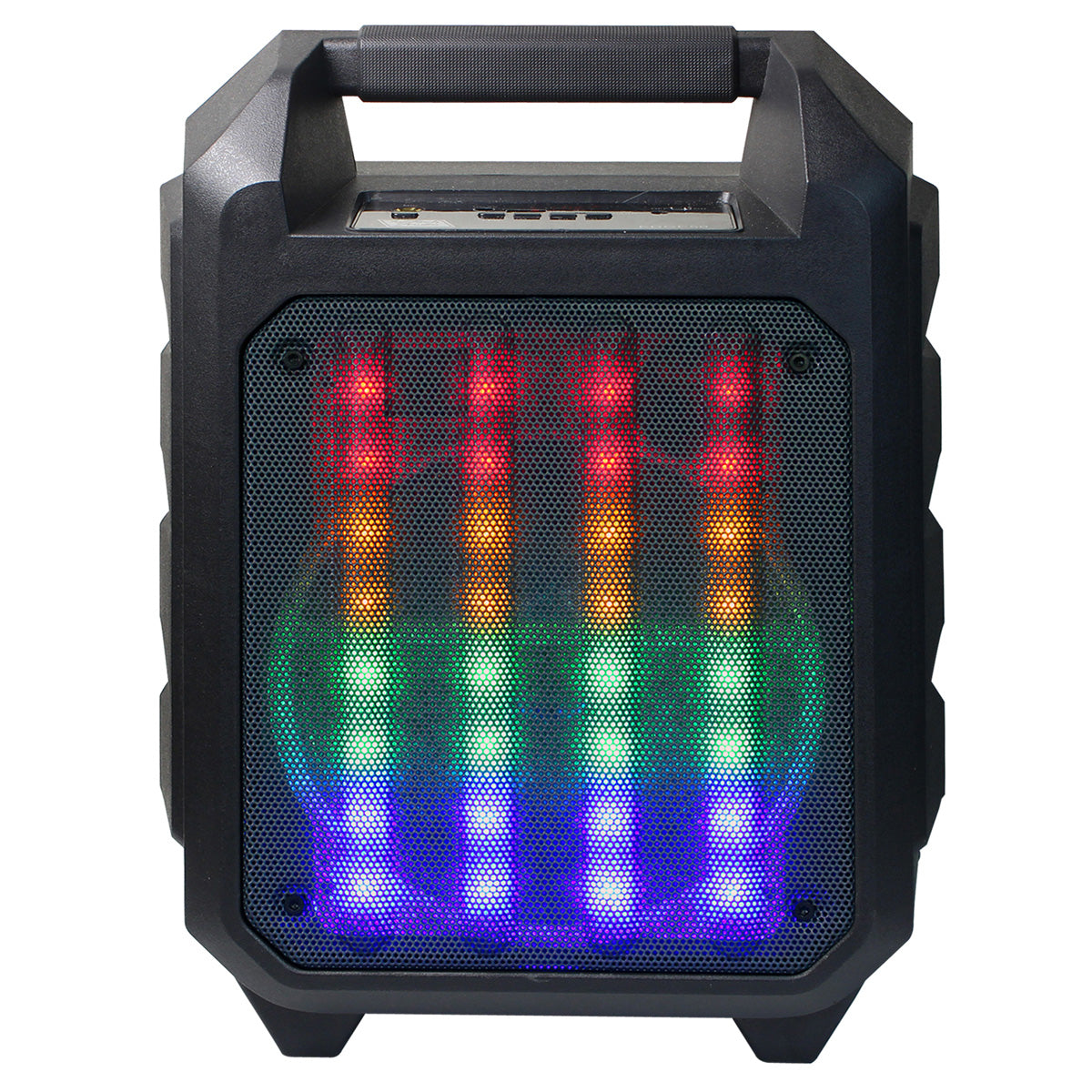 Fully Amplified Portable 900 Watts Peak Power 6.5” Speaker with LED LIGHT