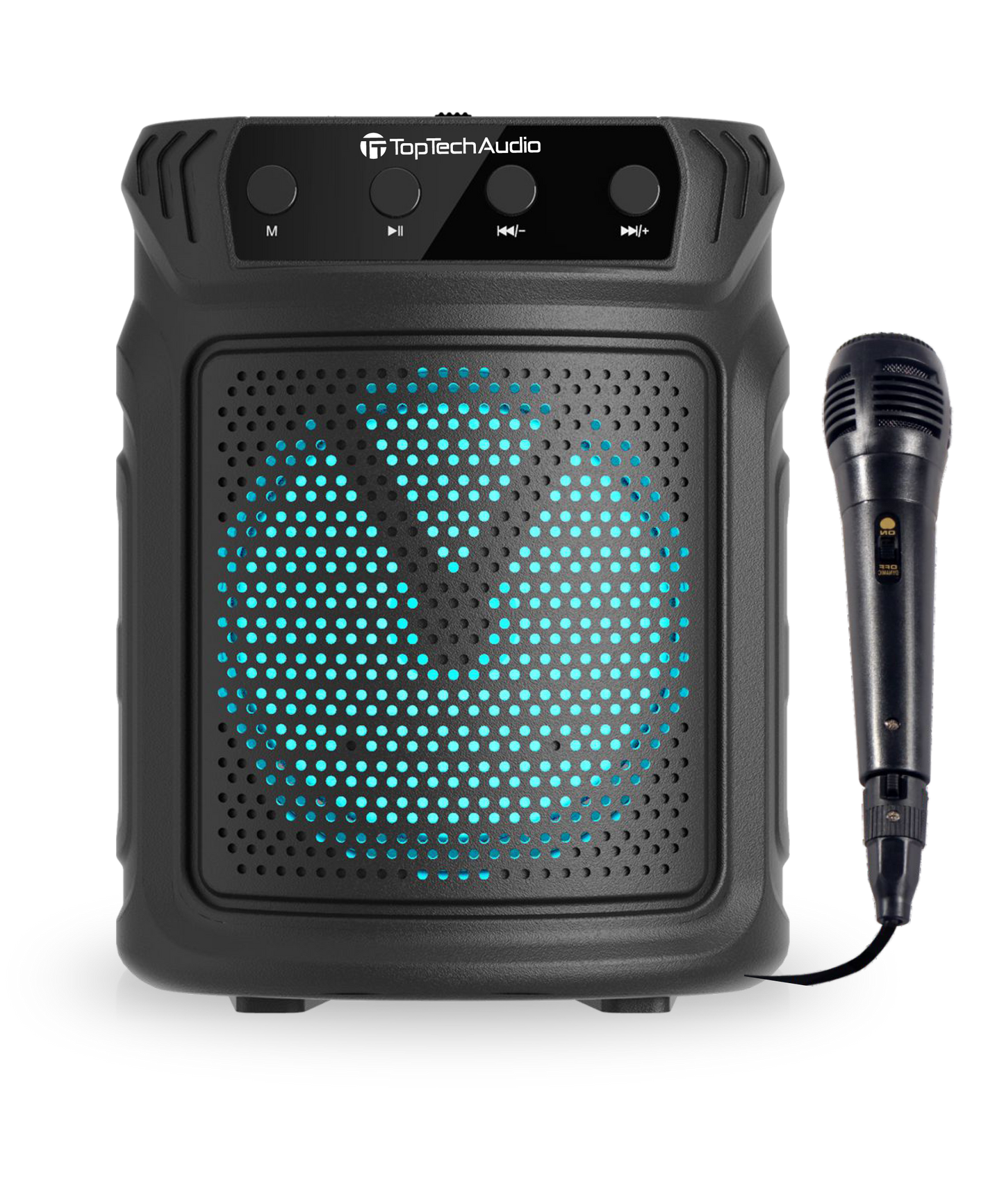 Fully Amplified Portable 800 Watts Peak Power 4” Speaker