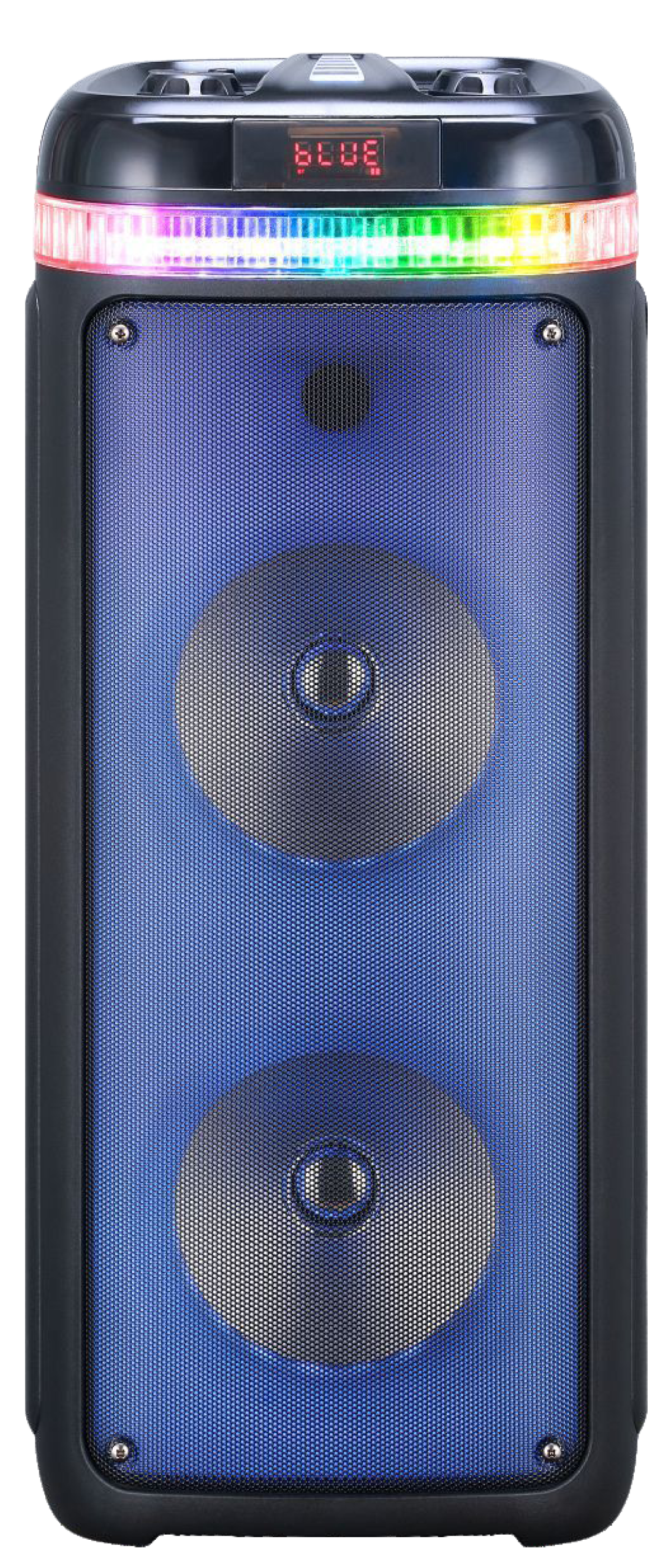 Fully Amplified Portable 12000 Watts Peak Power 2x8” Speaker