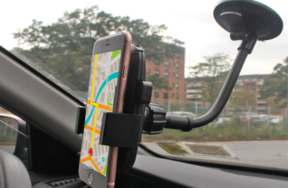 Heavy Duty Phone/GPS Car Mount for Secure and Versatile Device Positioning