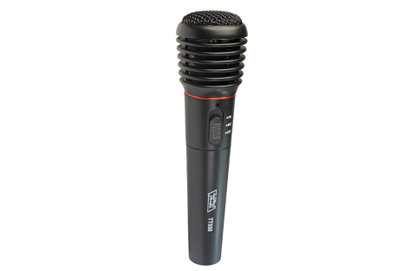 Wired and Wireless Dynamic Professional Microphone with Receiver and Accessories