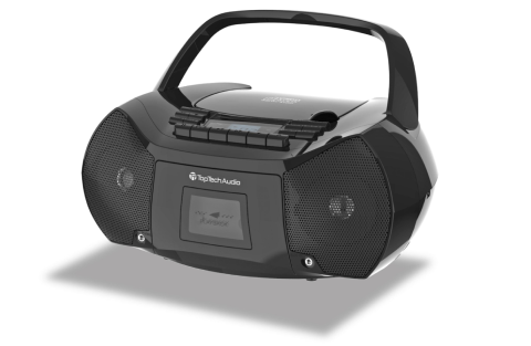 Portable CD/Cassette Boombox AM/FM Radio Player