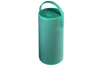 Portable Rechargeable Bluetooth 2-Speaker Set with FM, USB, and Micro-SD