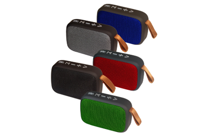 Portable Bluetooth Speaker with FM, USB, and Micro-SD Compatibility