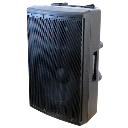 TOPTECH LEO-15: 15" Bluetooth Speaker with TWS Stereo Sound & Dual Mic Inputs