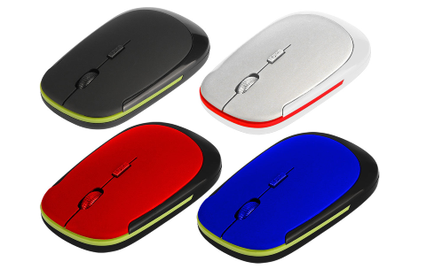 TOPTECH Slim Wireless Mouse Ergonomic Design with Advanced Wireless Pr ...