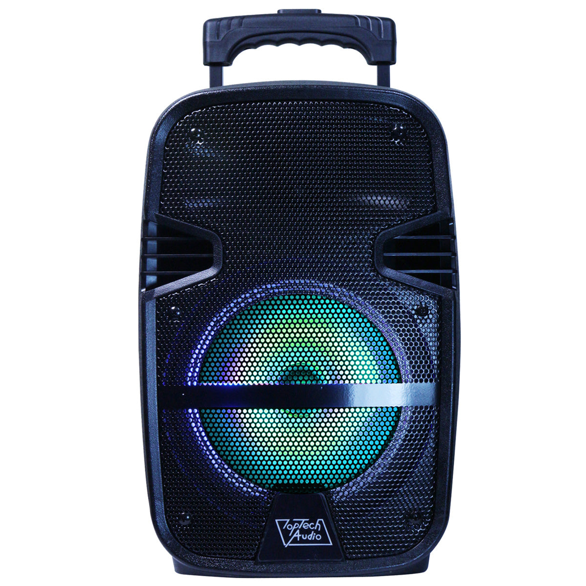 Fully Amplified Portable 2500 Watts Peak Power 15” Speaker with LED LIGHT