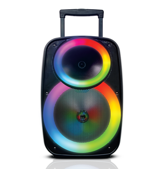 Star-15 Party Speaker with a Flame Effect Circles