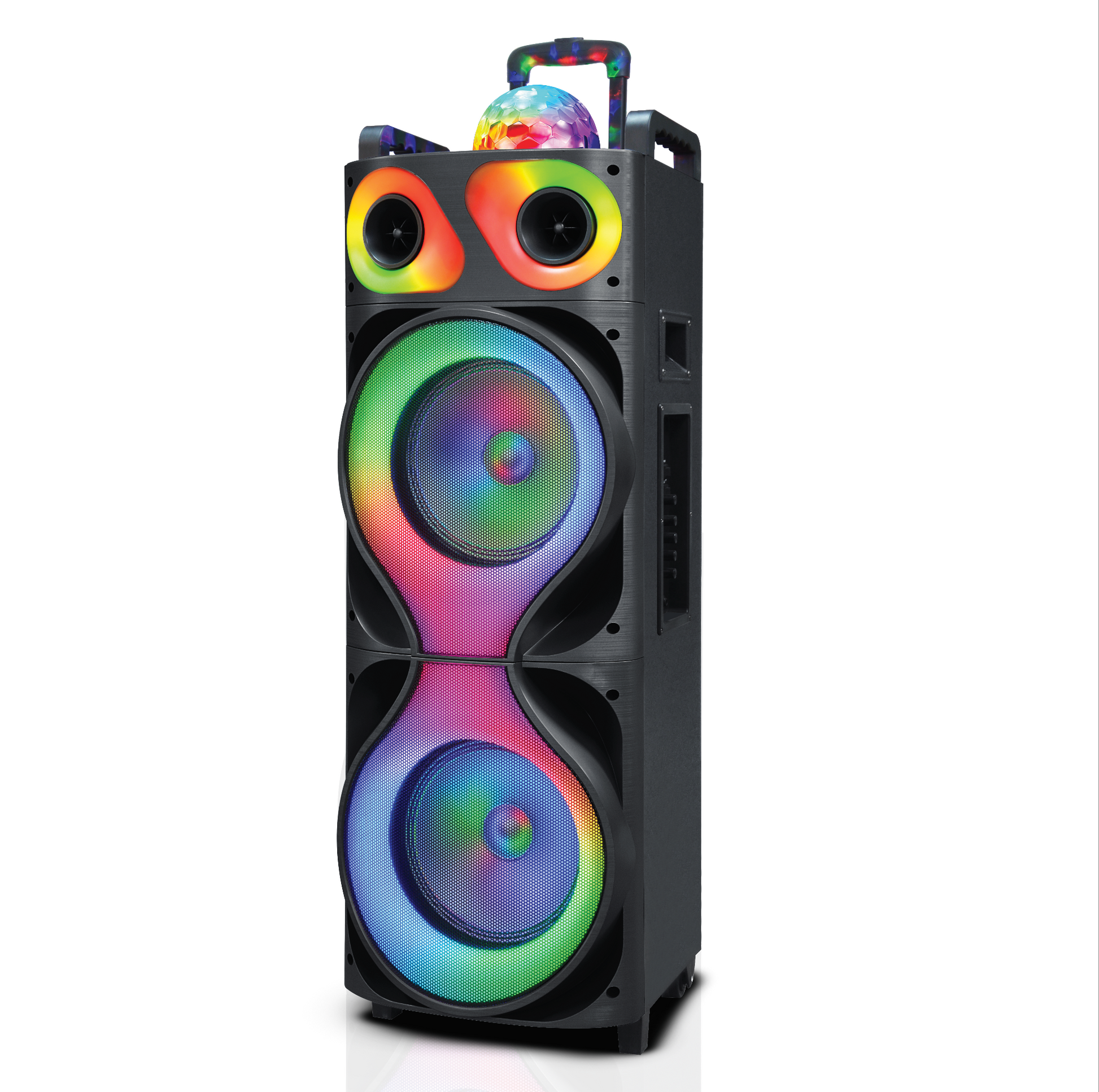 Vivitar Light-Up Disco Karaoke Bluetooth Speaker with Dual