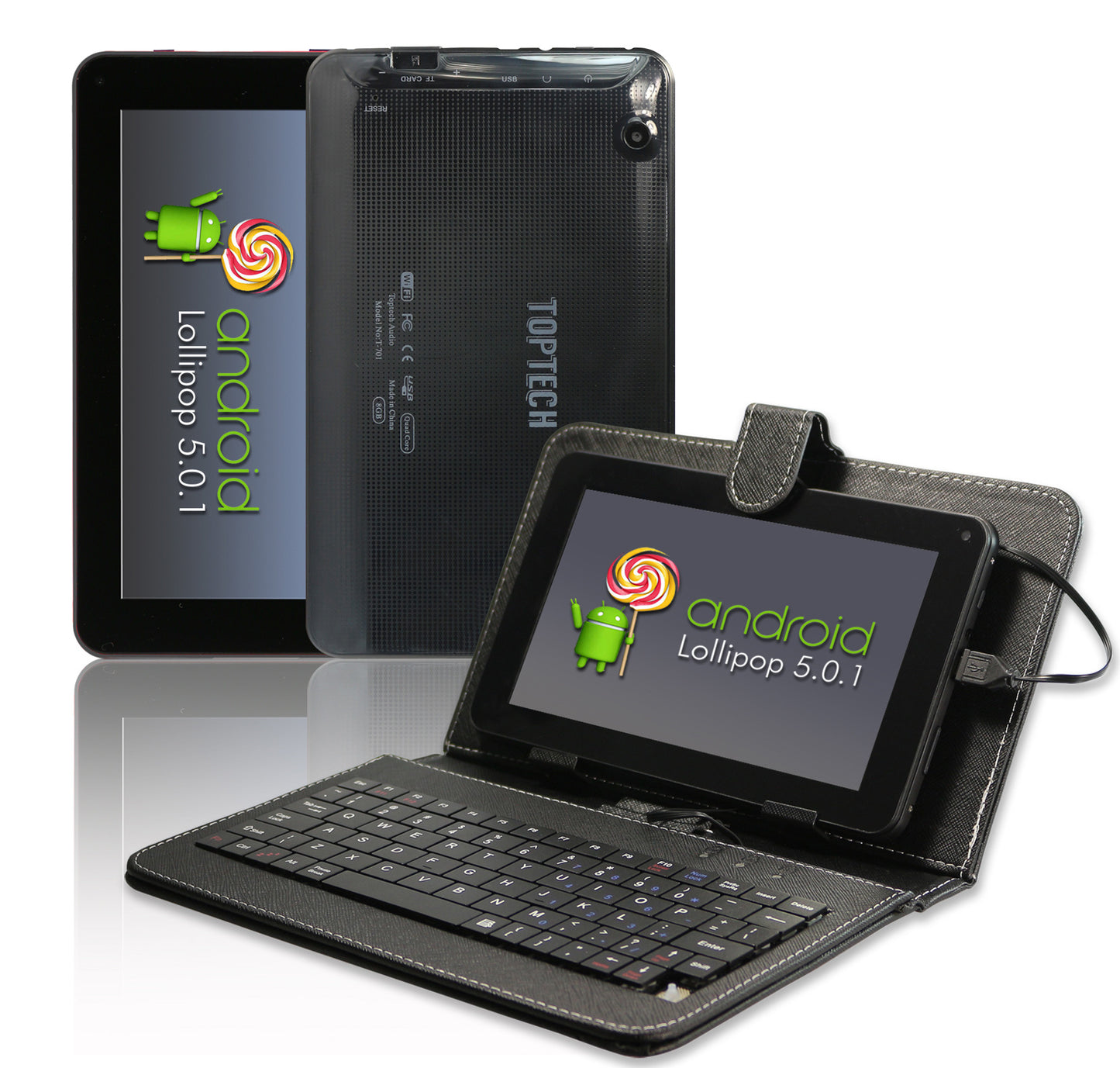 7’’ Tablet PC - Capacitive 5 Point Touch Screen