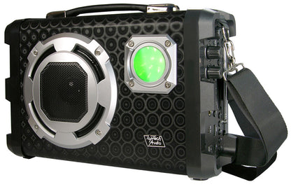 Fully Powered 400W Portable Multimedia Bluetooth Speaker with USB/SD and FM Radio