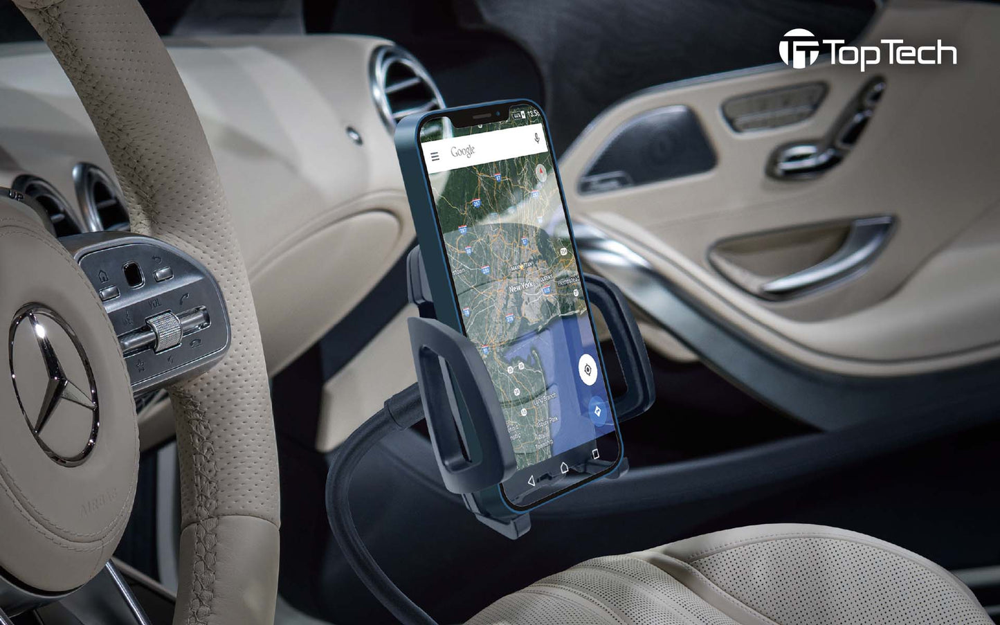 Universal Cup Holder Magnetic Phone Mount For Car Truck – oqtiqtech