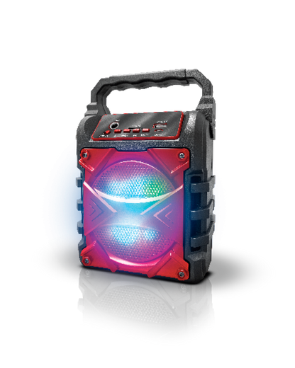 TOPTECH Jet-4 Bluetooth Speaker, 4" Woofer, 400W, Karaoke, 100ft Range, Portable